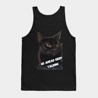 Miss Lucky Da Black Cat Tank Top